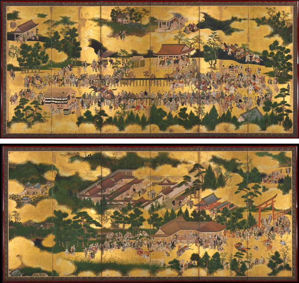 Unknown, Horse Race at the Kamo Shrine